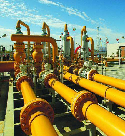 舞陽(yáng)鋼廠(chǎng)建功＂西氣東輸＂工程上海末端站